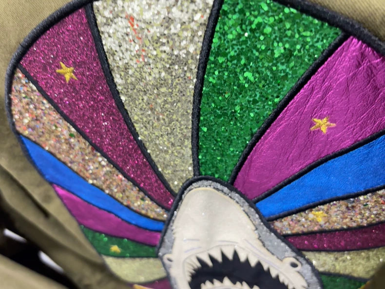 YSL Saint Laurent Utility Jacket in Olive Green