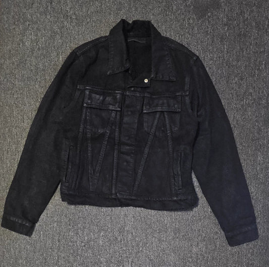 Amiri Coated Denim Jacket-yf