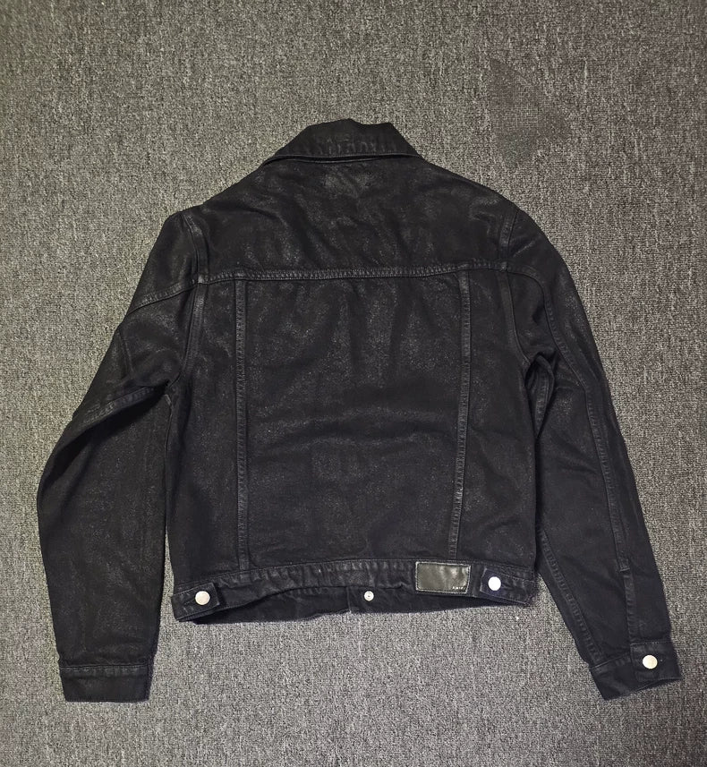 Amiri Coated Denim Jacket-yf