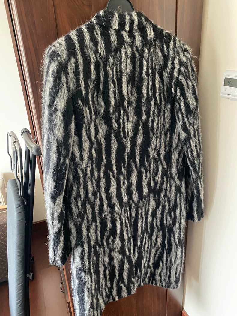 Saint Laurent Mohair Coat Size 46