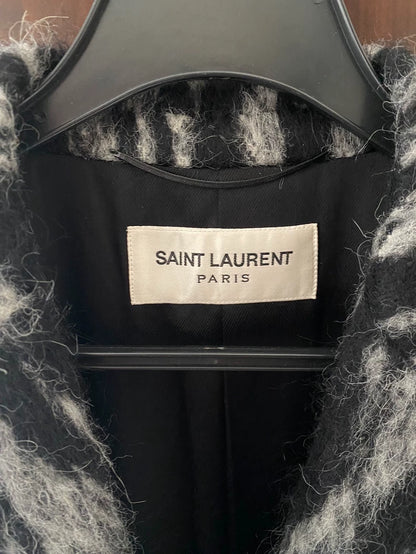 Saint Laurent Mohair Coat Size 46