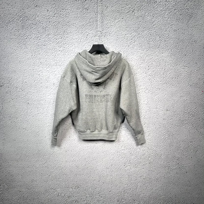 Saint Laurent Grey Hoodie for Women