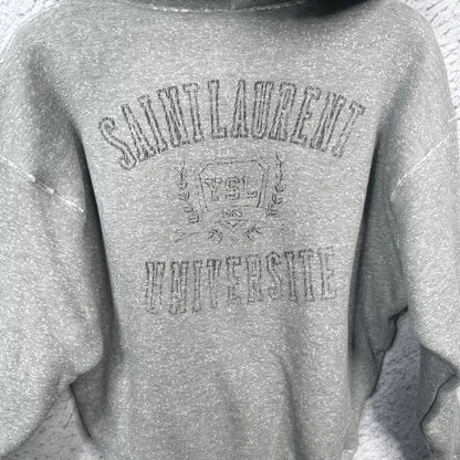 Saint Laurent Grey Hoodie for Women