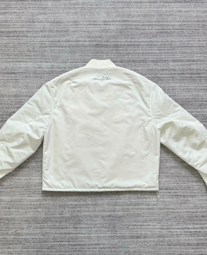 OAMC White Bomber Jacket-zp