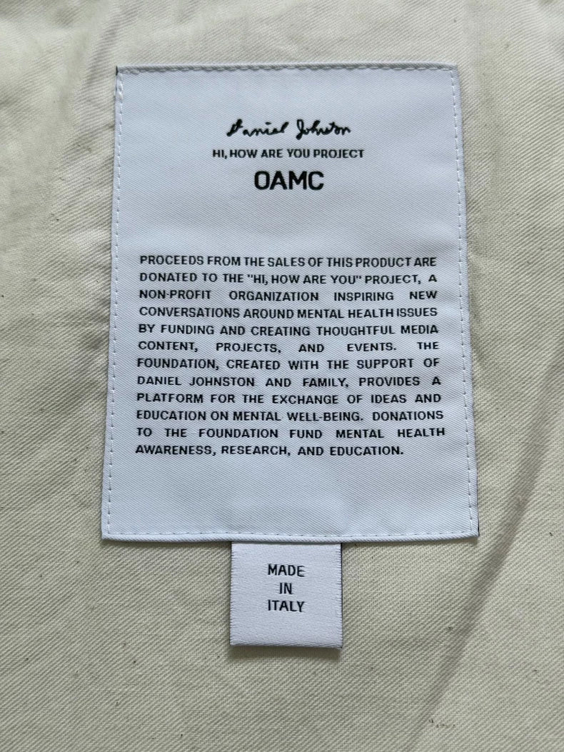 OAMC White Bomber Jacket-zp