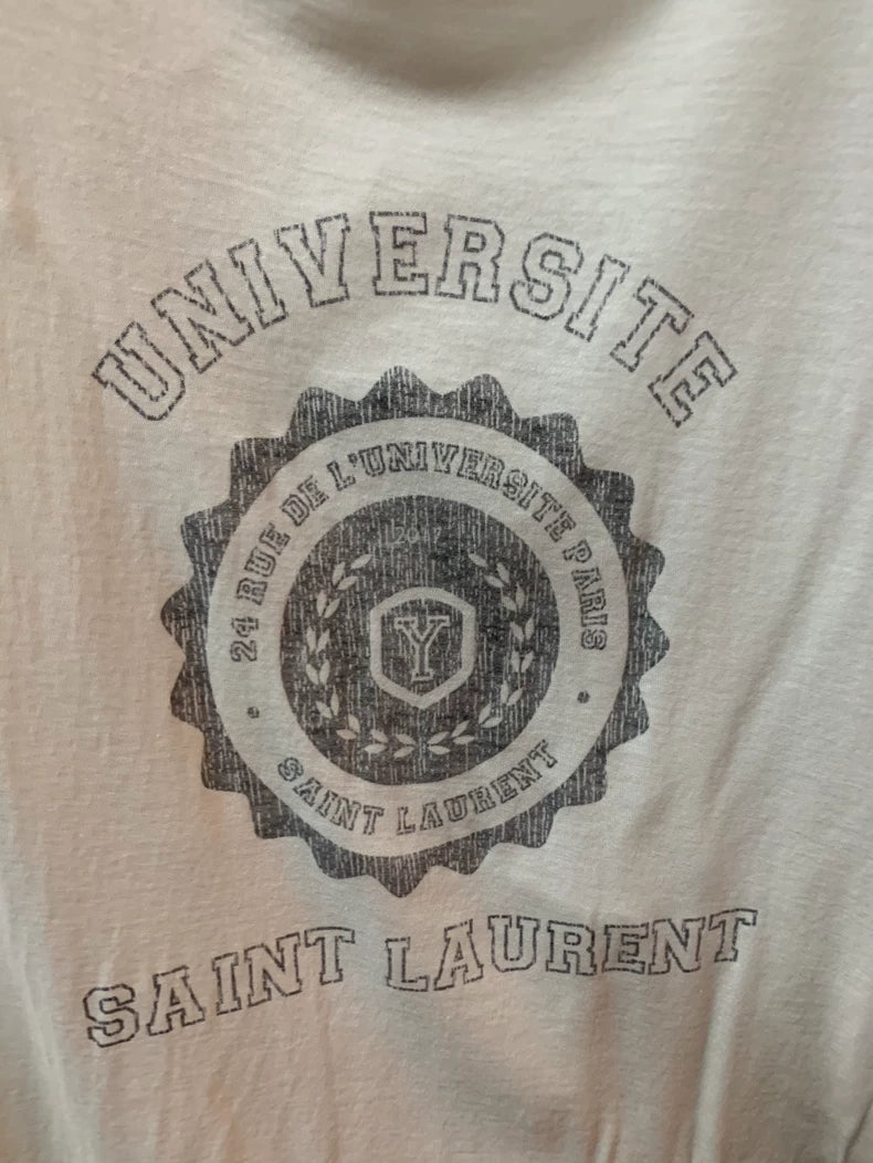 Saint Laurent Men's Short Sleeve T-Shirt