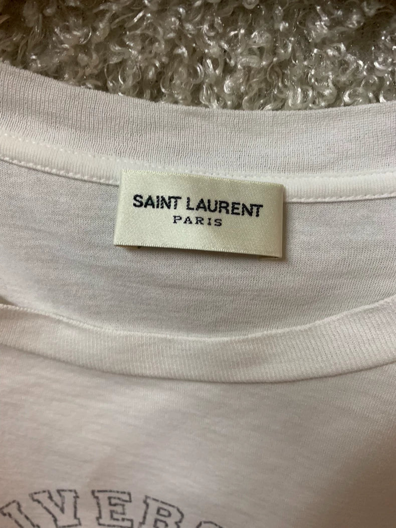 Saint Laurent Men's Short Sleeve T-Shirt