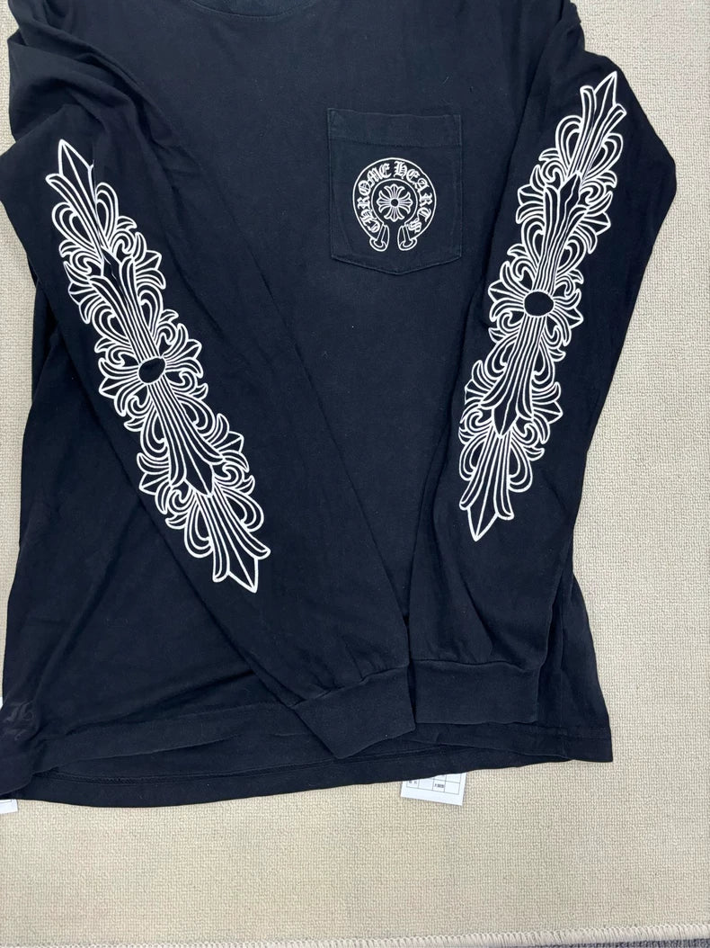 Chrome Hearts Paris Long Sleeve Sweatshirt