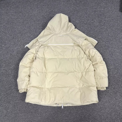 Bottega Veneta Puffer Jacket in Beige