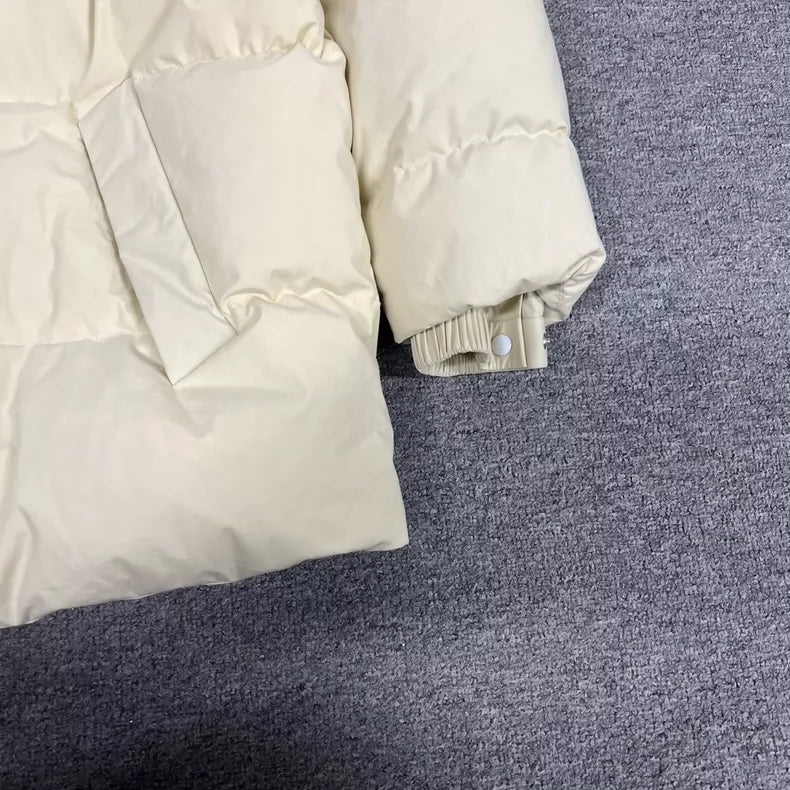 Bottega Veneta Puffer Jacket in Beige