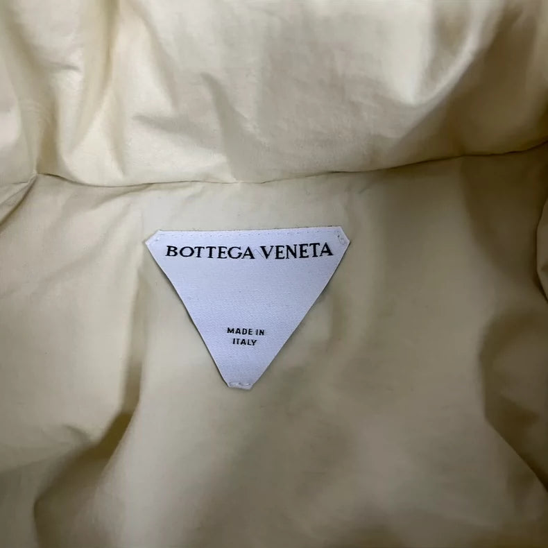 Bottega Veneta Puffer Jacket in Beige