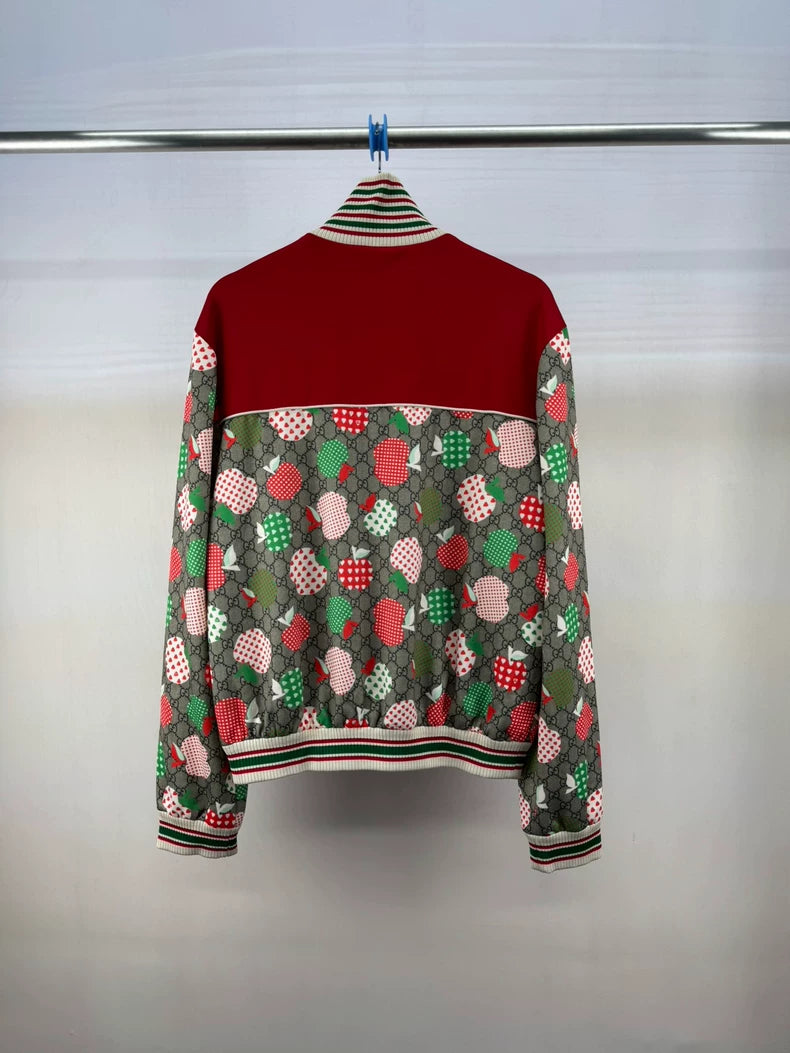 Gucci Apple Series Zip-Up Jacket