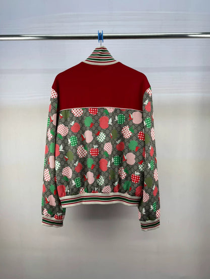 Gucci Apple Series Zip-Up Jacket
