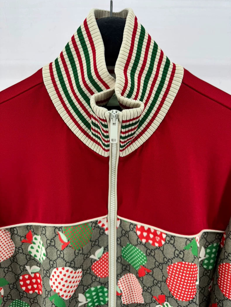 Gucci Apple Series Zip-Up Jacket