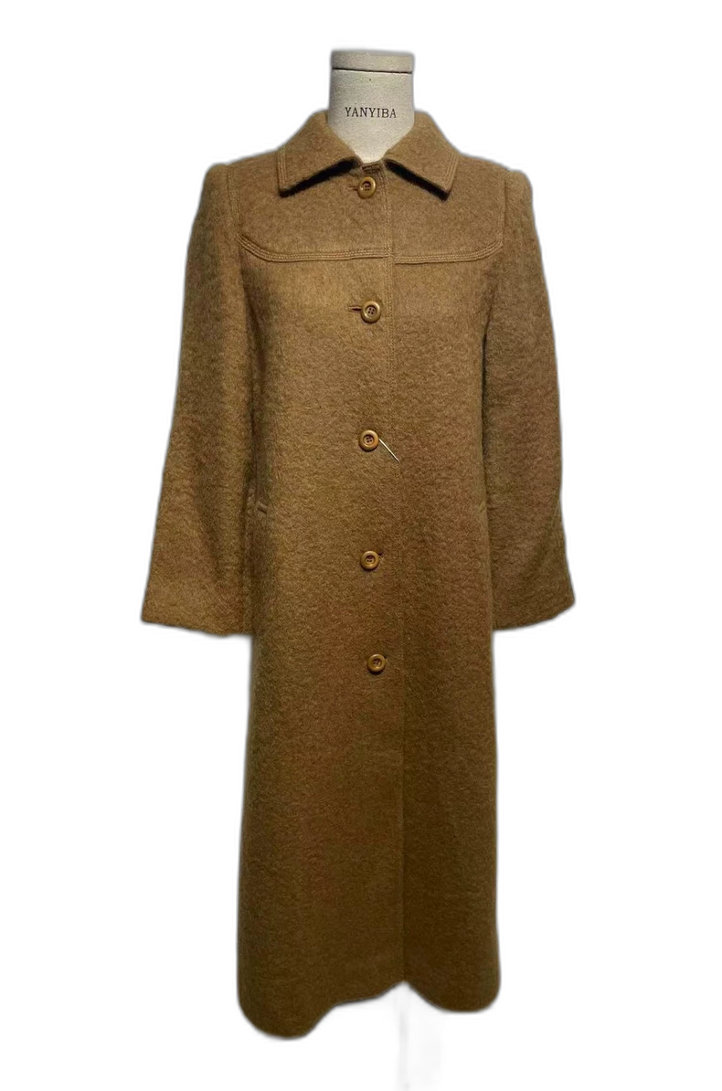 Vintage Prada Wool Blend Long Coat