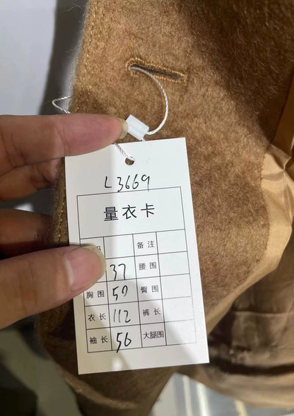 Vintage Prada Wool Blend Long Coat