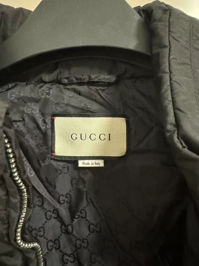 Gucci Quilted Down Puffer Vest-yf