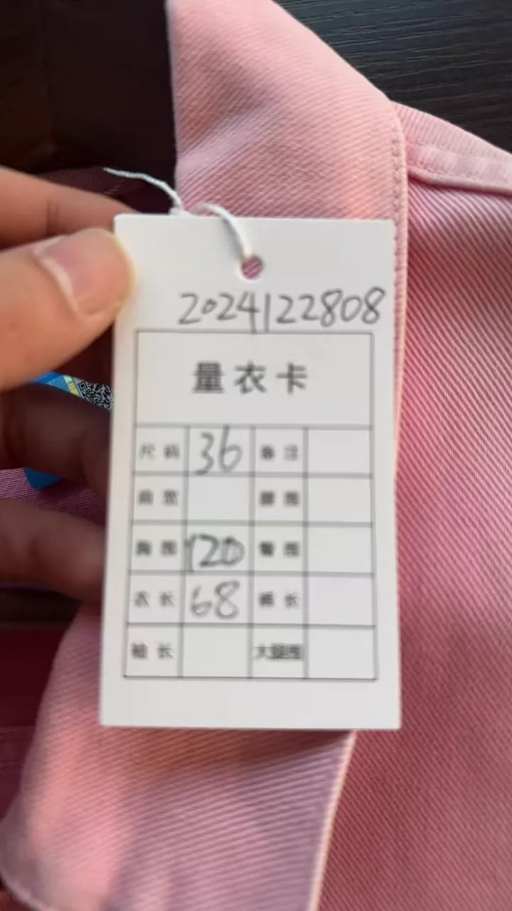 Pink Balenciaga Embroidered Jacket