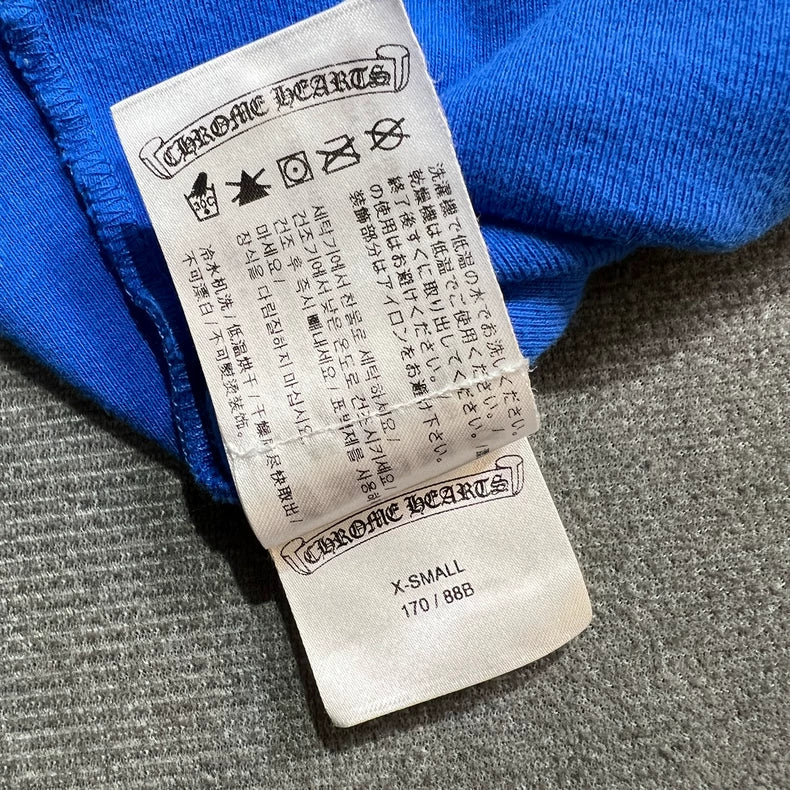 Chrome Hearts Baby Series Blue T-Shirt