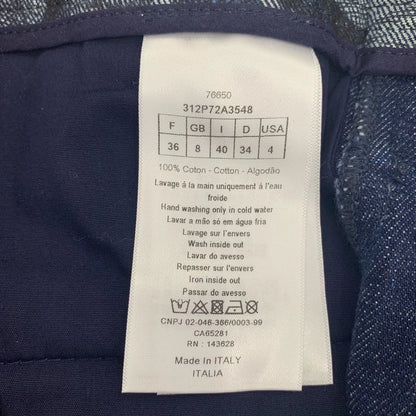 Dior Floral Pattern Cotton Casual Shorts