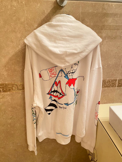 Chrome Hearts Matty Boy White Hoodie