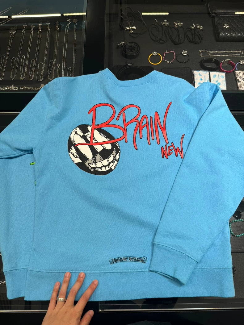 Chrome Hearts Blue Matty Sweatshirt-yf