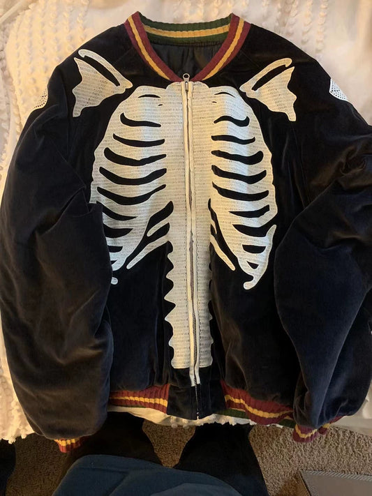 Kapital Velvet Skeleton Jacket