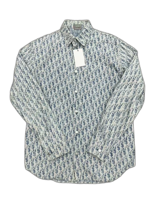 Dior All-Over Print Button-Up Shirt