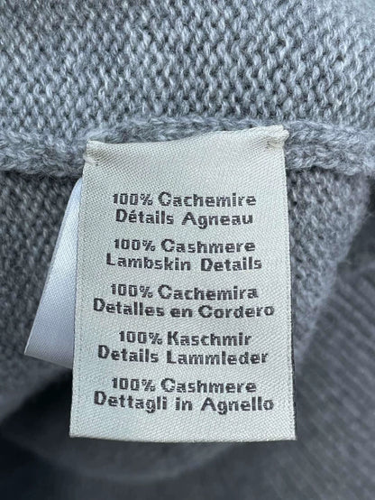Hermes Gray Cashmere Knit Sweater