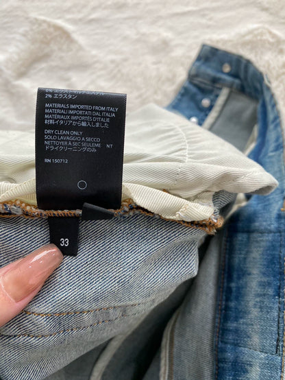 Amiri Military Patch Denim Pants