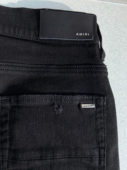 Amiri MX1 Bandana Distressed Jeans