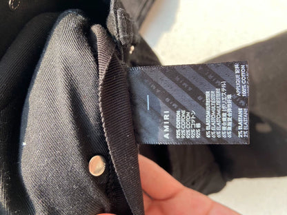 Amiri MX1 Bandana Distressed Jeans