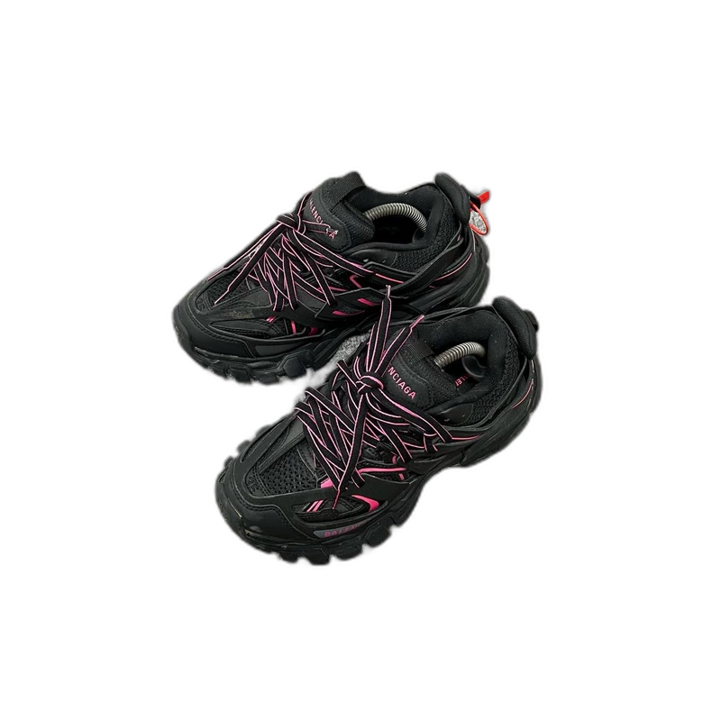 Balenciaga Track Dad Sneakers Black Pink
