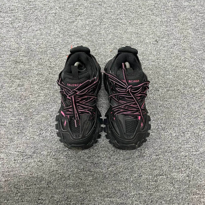 Balenciaga Track Dad Sneakers Black Pink
