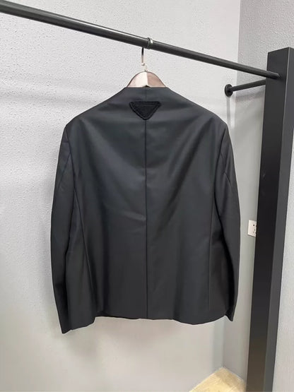 Prada Wool Blazer with Four Buttons
