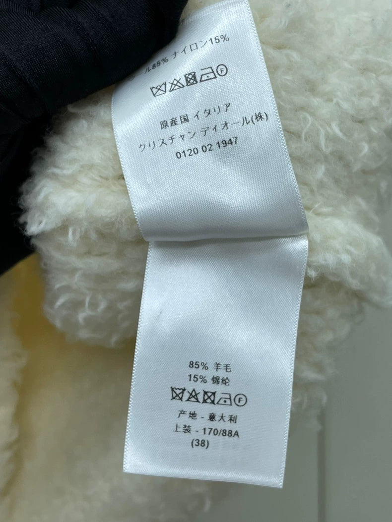 Dior Wool Vest with Horn Buttons