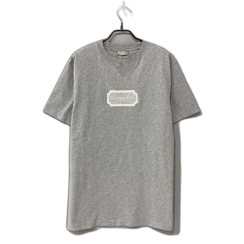 Dior Logo Embroidered Short Sleeve T-Shirt