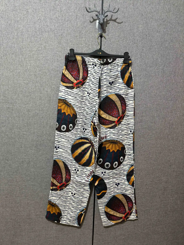 Loewe Colorful Embroidered Casual Pants 0089