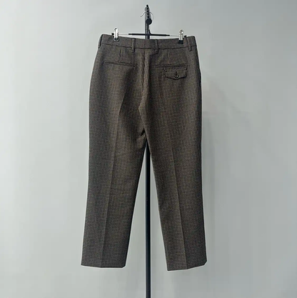 Prada Multi-Color Wool Casual Men's Pants