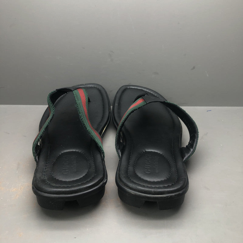 Gucci Black Casual Flip-Flops for Men 0079