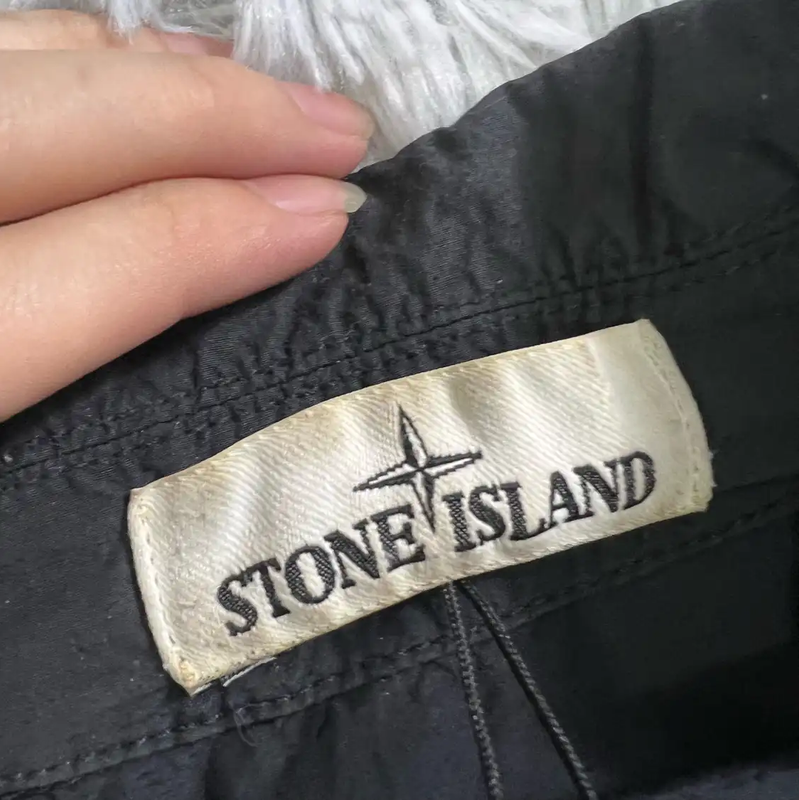 Stone Island Black Nylon Men's Jacket 0089