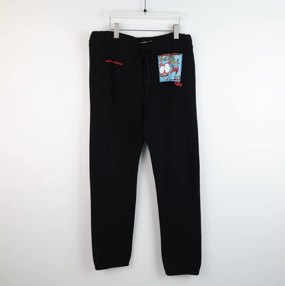 Chrome Hearts Black Casual Pants for Men 0089