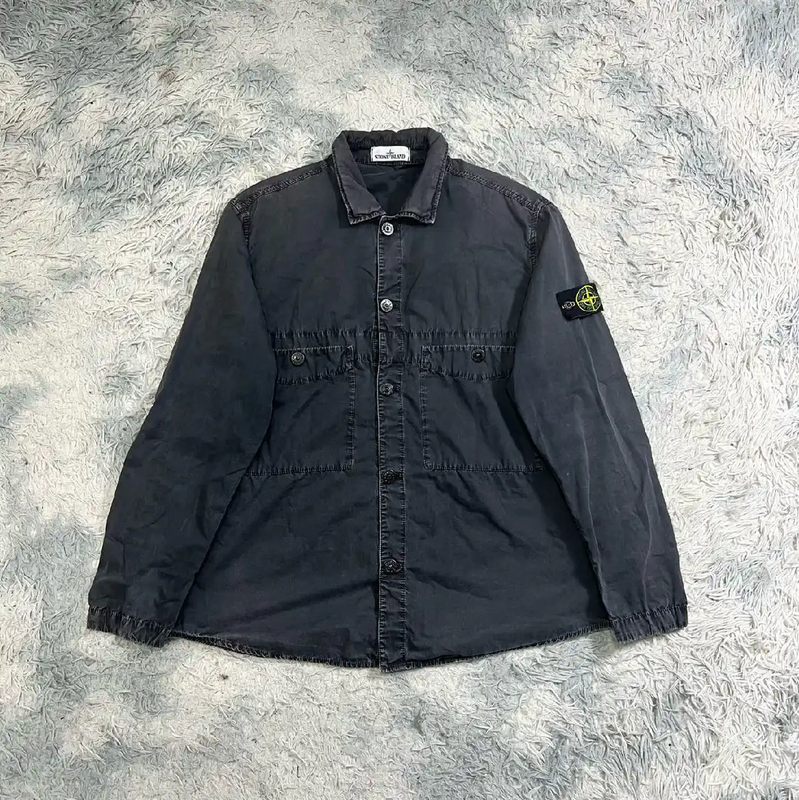 Stone Island Black Casual Jacket for Men 0089