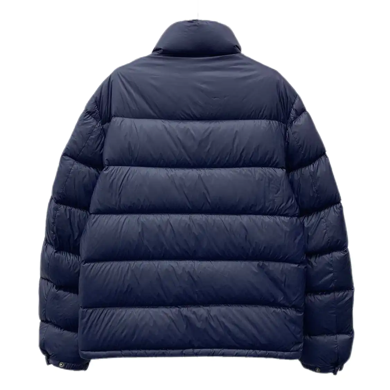 Prada Men's Down Jacket in Dark Blue