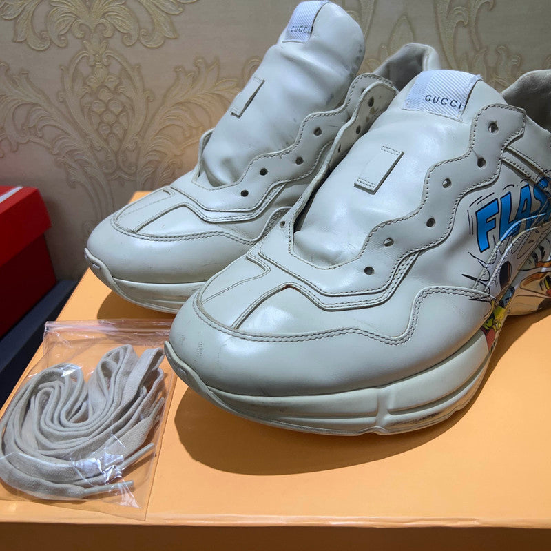 Gucci Rhyton Donald Duck Print Dad Sneakers 0079