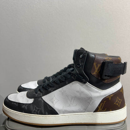 Louis Vuitton Rivoli High-top Canvas Sneakers 0079