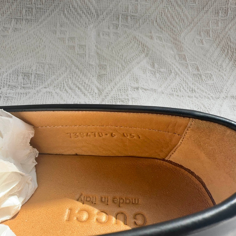 Gucci Stylish Black Leather Loafers for Men 0079