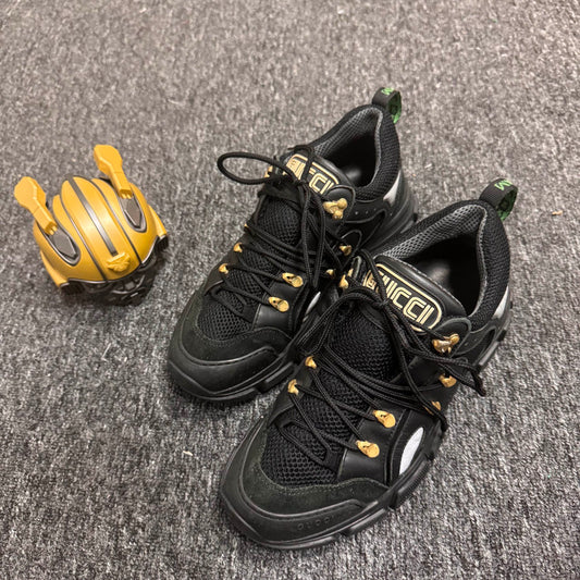 GUCCI Flashtrek Leather Low Top Hiking Shoes 0079