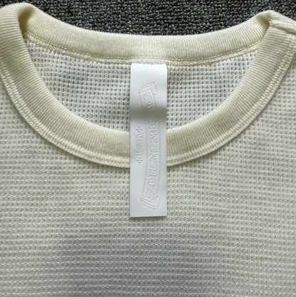 Chrome Hearts White Wool Long Sleeve Shirt 0089