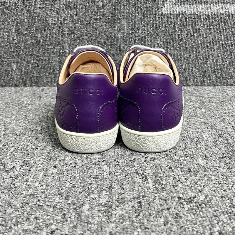 Gucci Classic Logo Leather Casual Sneakers 0079